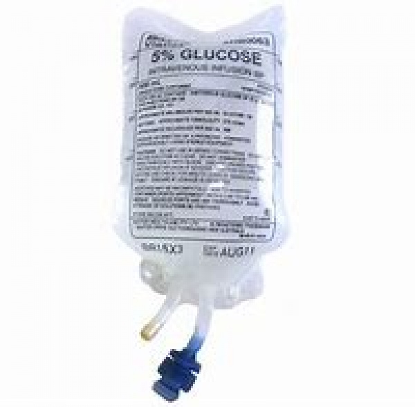 Fluids : 5% Glucose 1 Litre (not for International supply)