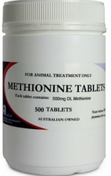 Methionine 500mg 500 tabs