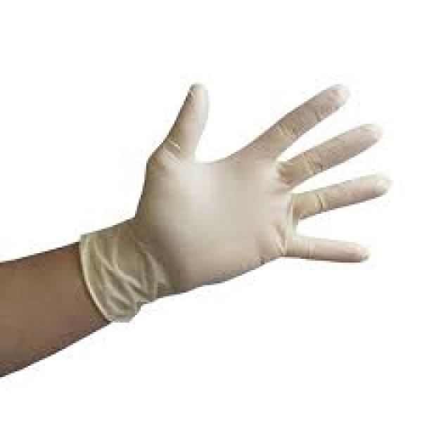GLOVES LATEX MED 100s INHEALTH powdered