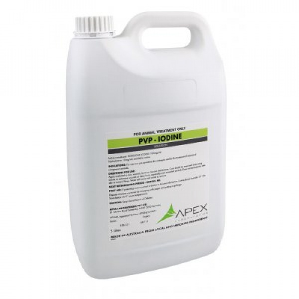 PVP IODINE 10% SOLUTION 5 LT