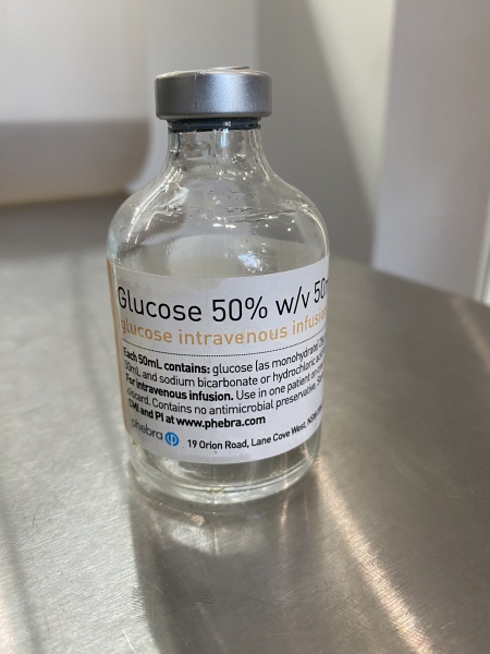Glucose 50% inj 50ml