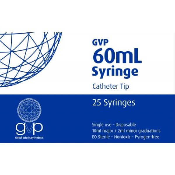 Global Vet Syringe 60ML x 1