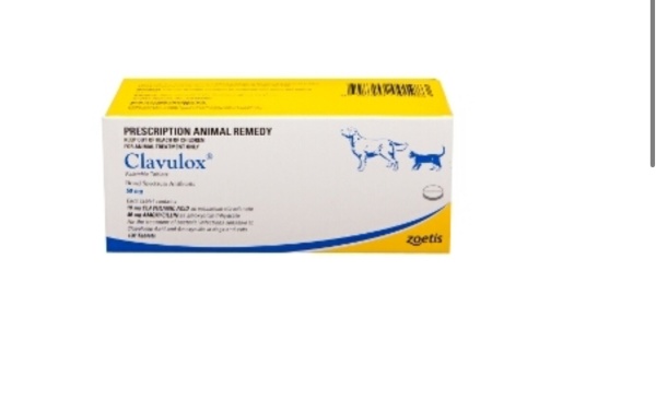 Clavulox 50mg 100 Tabs 