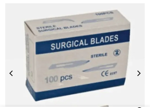 Scalpel Blades 22 box 100